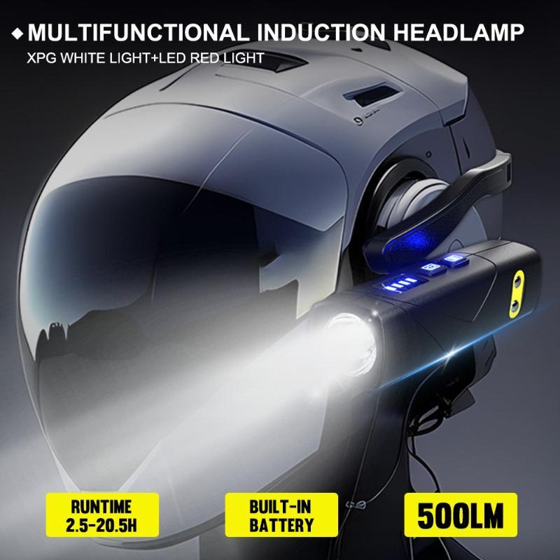 NovaLight™ Motion Sensor LED Headlamp – Super Bright, USB Rechargeable, Waterproof