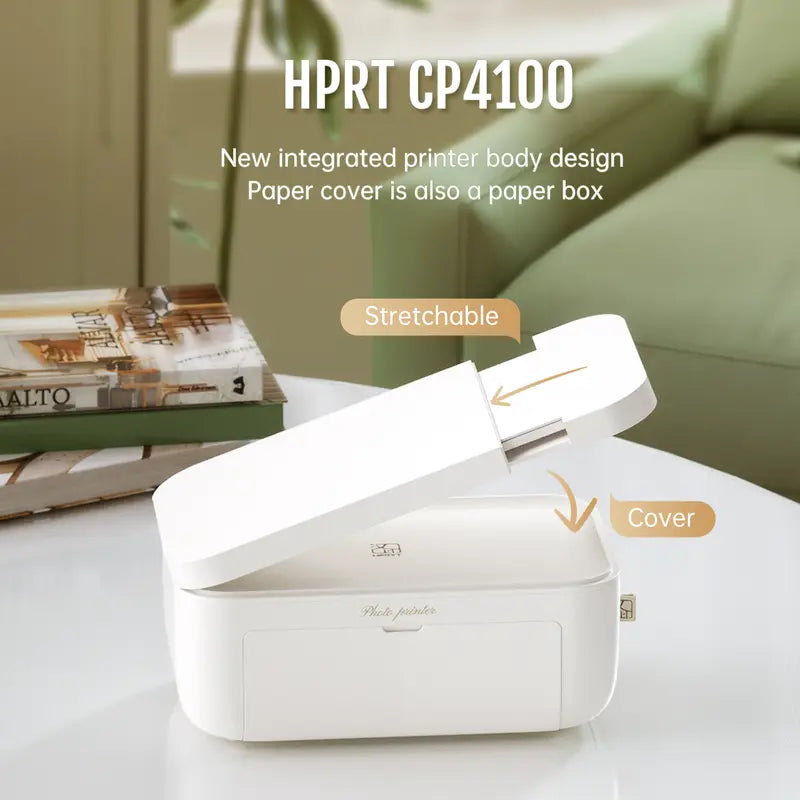 HPRT 4x6" Instant Photo Printer with 20 Sheets & 1Ribbon,Self Care Gifts,Gifts idea for Parents, Mother,Famiy,Mother's Day,Christmas gifts