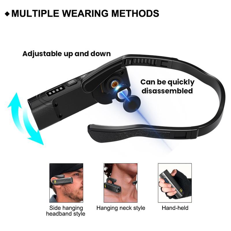 NovaLight™ Motion Sensor LED Headlamp – Super Bright, USB Rechargeable, Waterproof