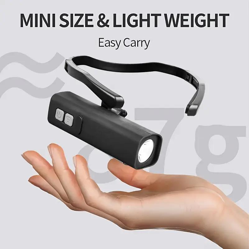 Rechargeable Motion Sensor Headlamp for Running, Cycling, and Outdoor Activities